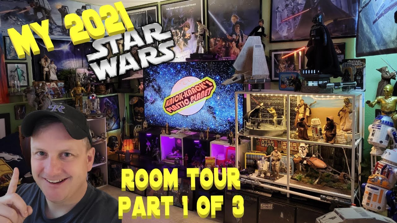 My Ultimate Star Wars Collection Room Tour 2021 Part 1 of 3