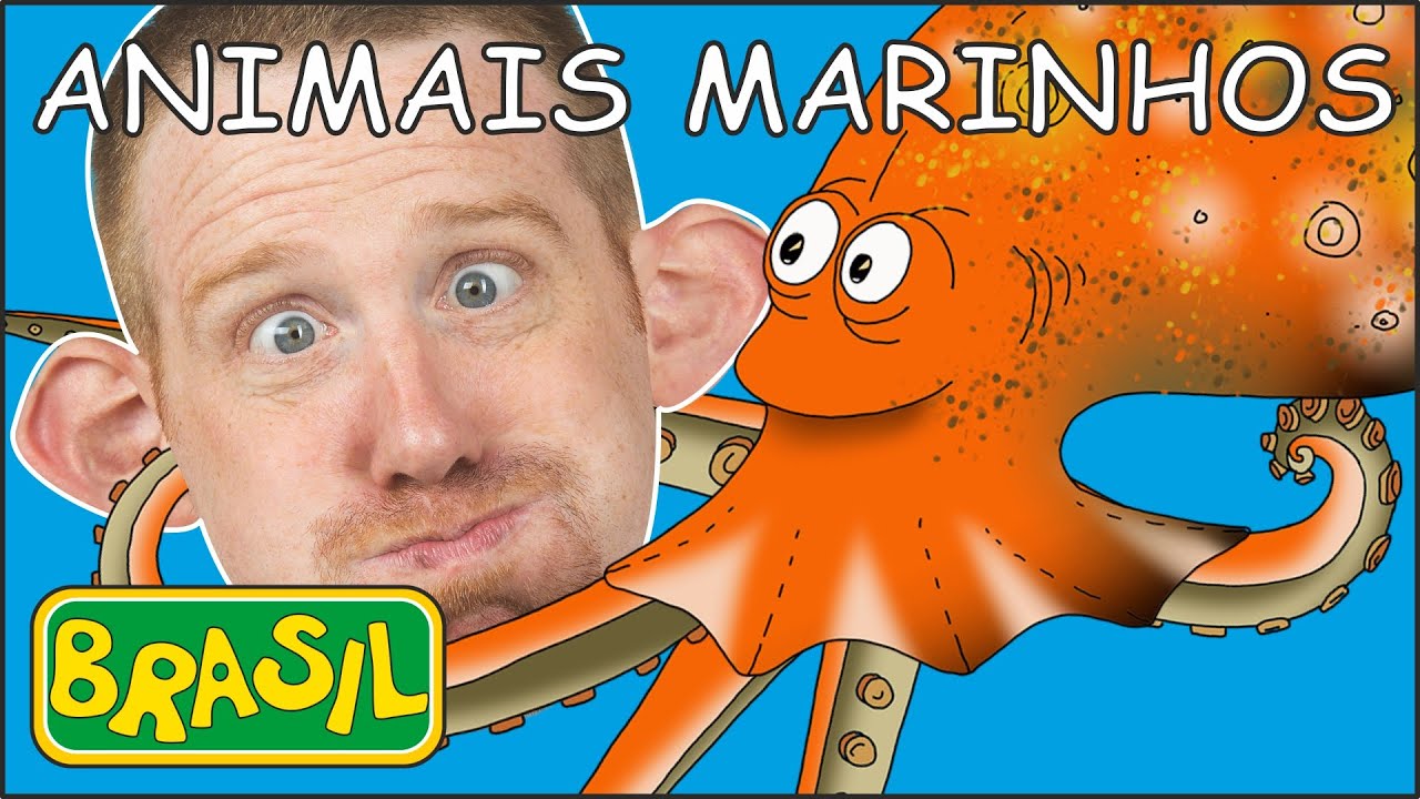 Histórias de Animais Marinhos com Steve and Maggie | Vocabulário com Steve and Maggie Brasil