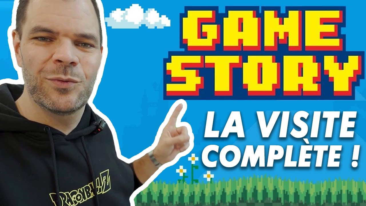 GAME STORY : VISITE DE L'EXPO RÉTROGAMING ÉVÉNEMENT A VERSAILLES !!