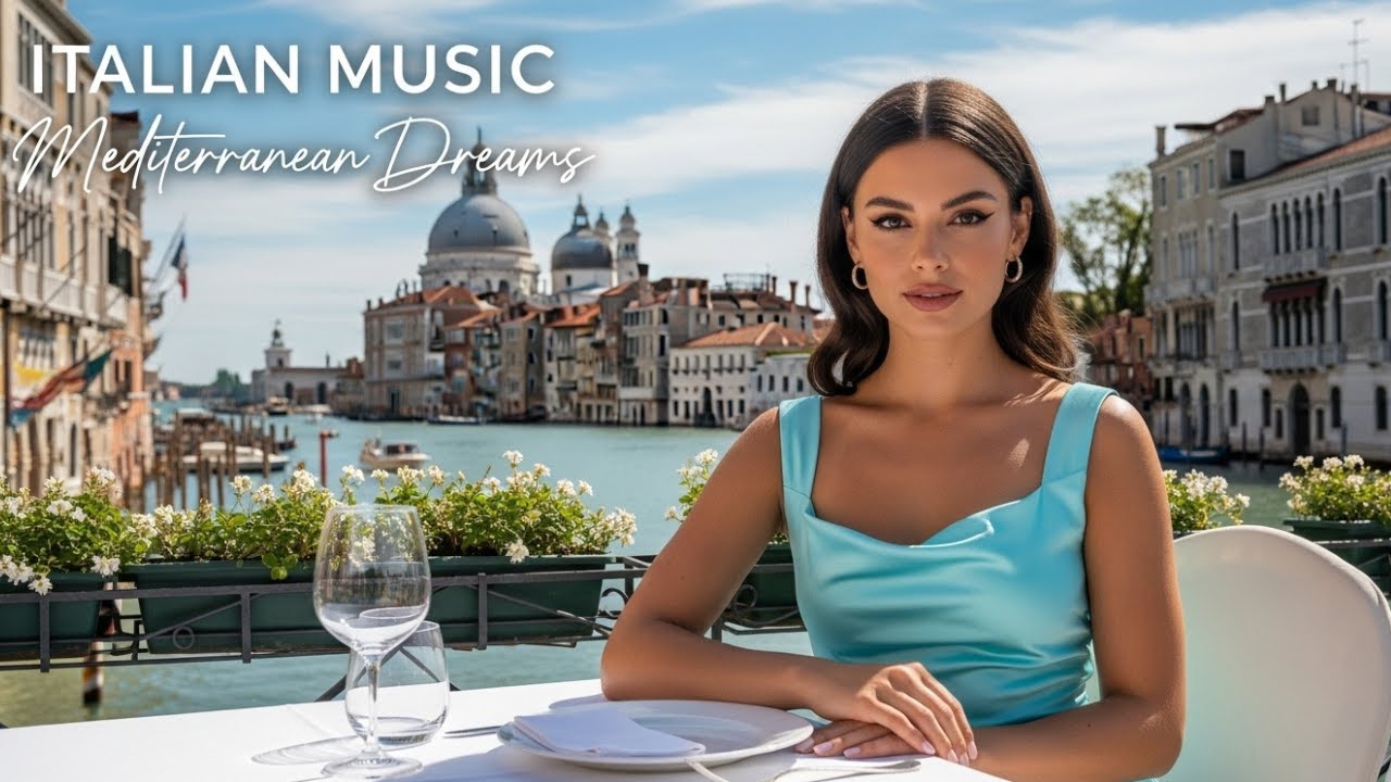 Italian Coast Night Vibes 🌙 Gentle Instrumental Music for Peaceful Sleep | 4K