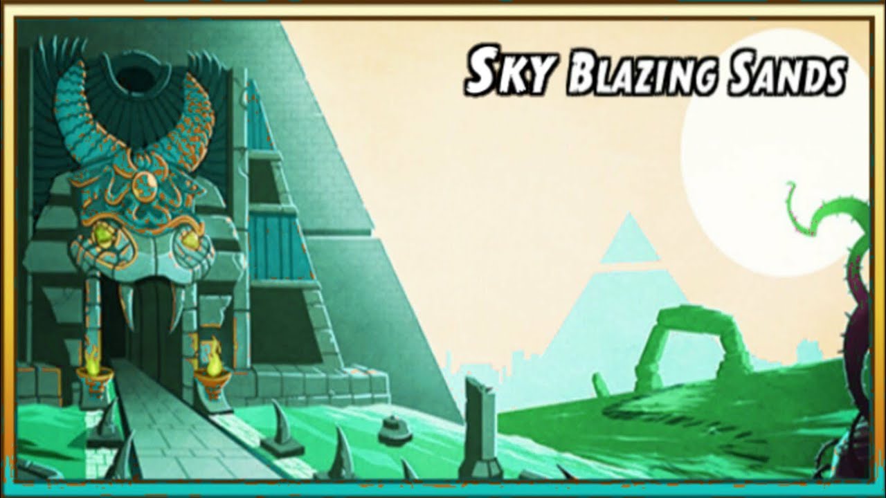 Sky Blazing Sands Temple Run 2 YaHruDv