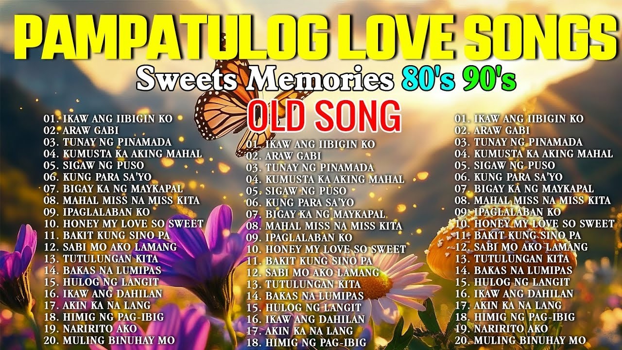 Masarap pangkigan | Tagalog Love Songs Nonstop | Timeless OPM Love Hits 80s 90s
