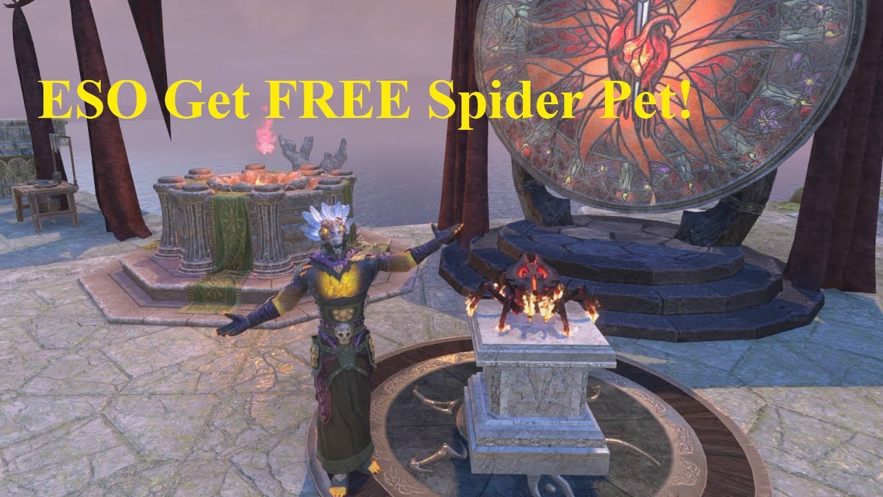 ESO Get FREE Imperium Spider Pet