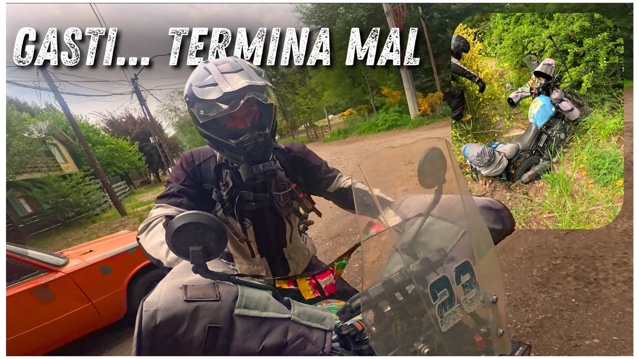 INTENTAMOS entrar en TERRITORIO MAPUCHE y SALE MAL | USHUAIA a ALASKA en 110cc | Cap.10