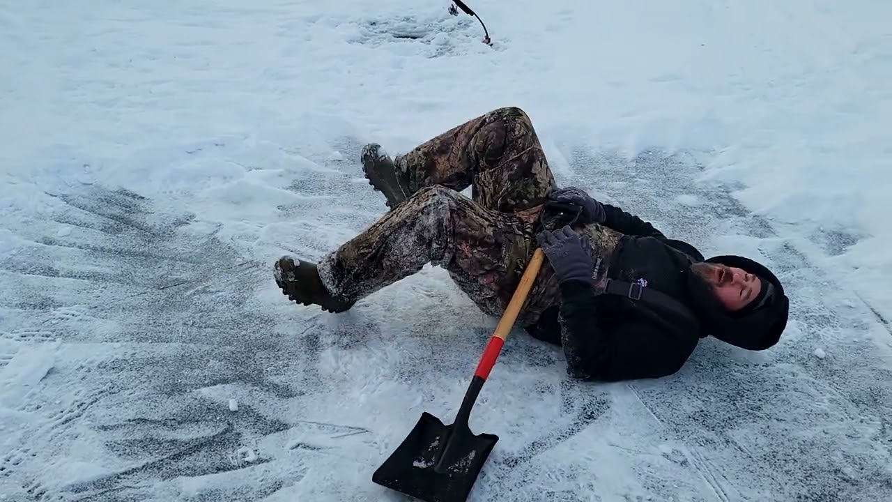 Ice Fishing Camp, Pigeon lake Alberta, March 1 3 2024