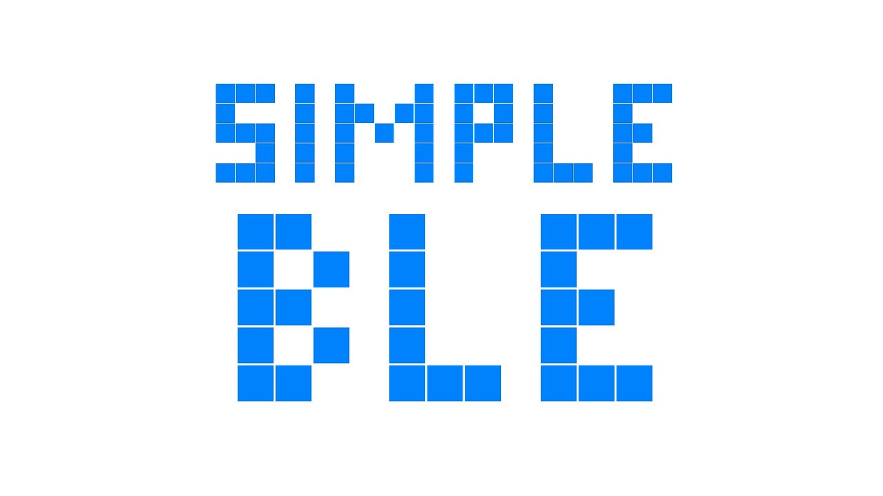 SimpleBLE project demo