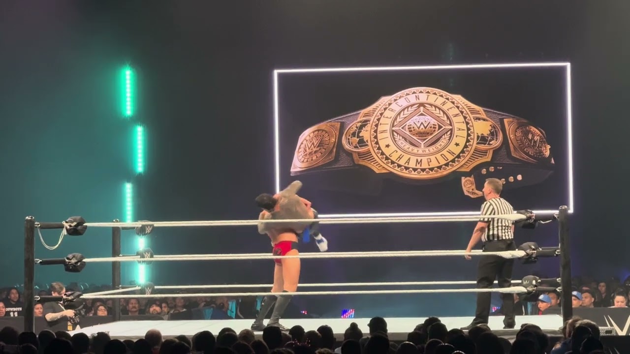 Wwe 3/2/2024 road to Wrestlemania jey uso vs Gunther IC title