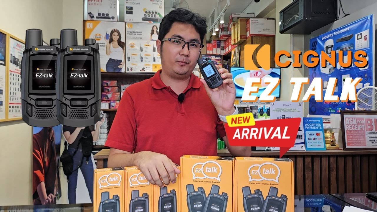 New CIGNUS EZ TALK PoC Radio - Hands-on and Quick Review