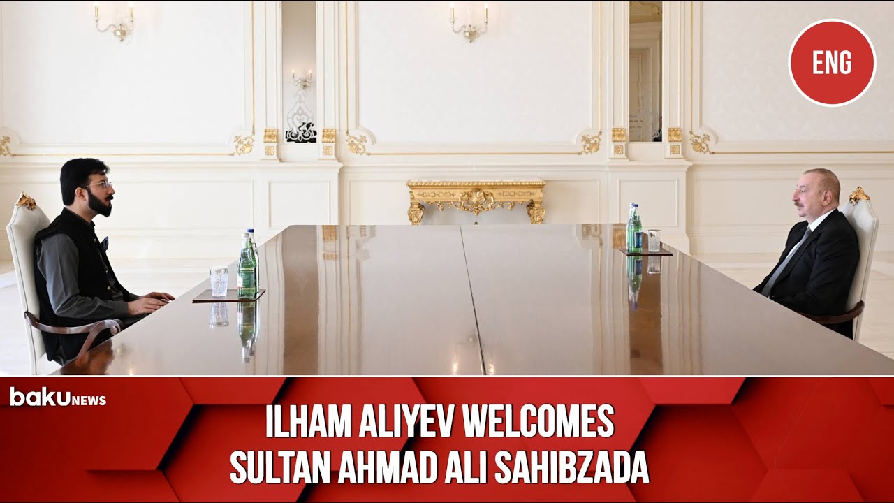 Ilham Aliyev met with the Chairman of MUSLIM Institute of Pakistan Sahibzada Sultan&nbsp;Ahmad&nbsp;Ali