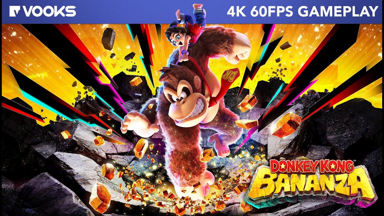 Donkey Kong Bananza - 20 Minutes of Gameplay - 4K 60FPS
