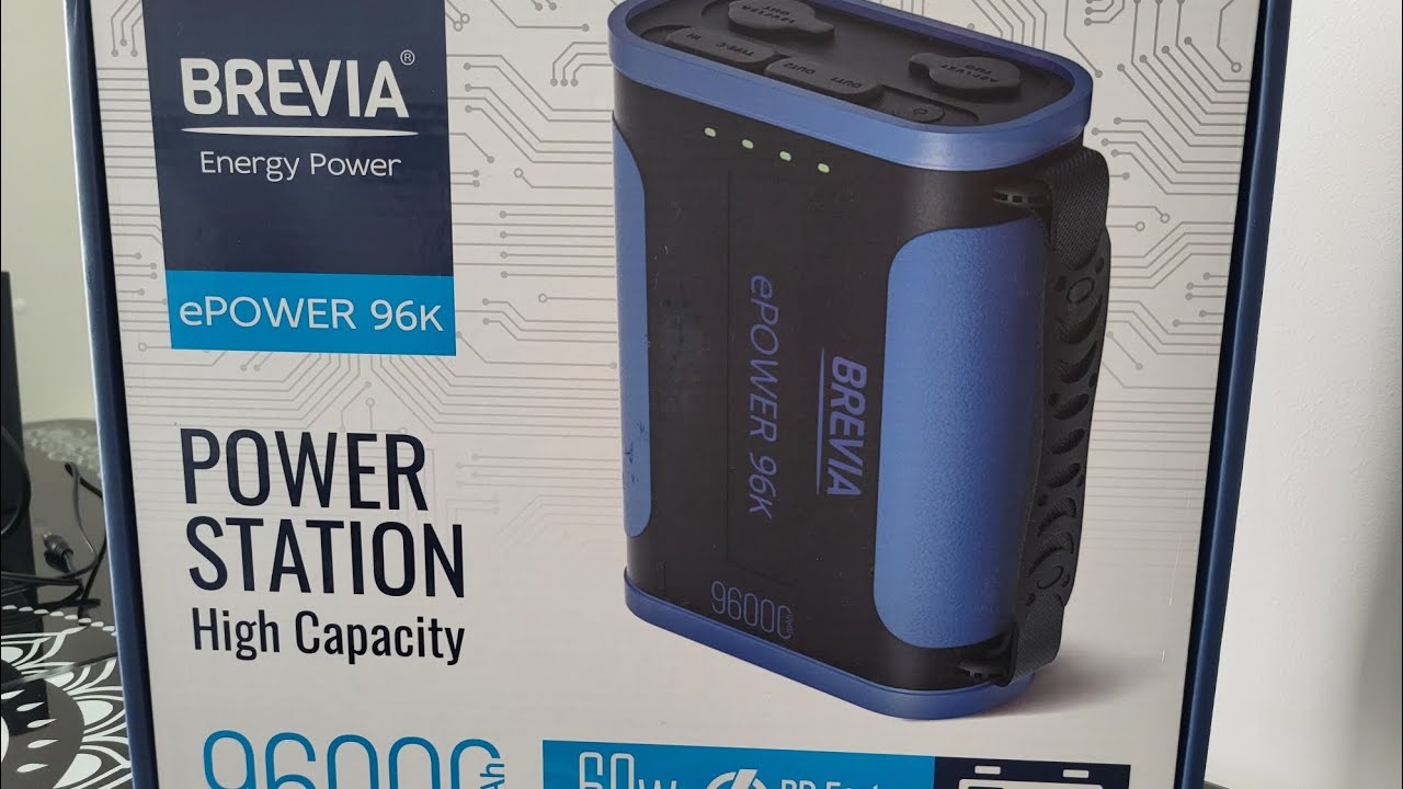 павер банк монстр обзор Brevia ePower 96k 96000mAh 307.2Wh LiFePo4