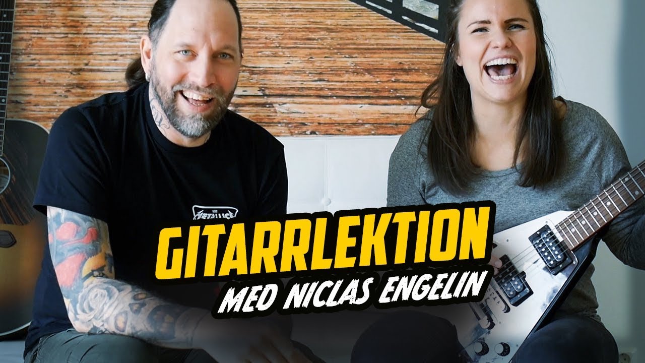 Gitarrlektion med Niclas Engelin
