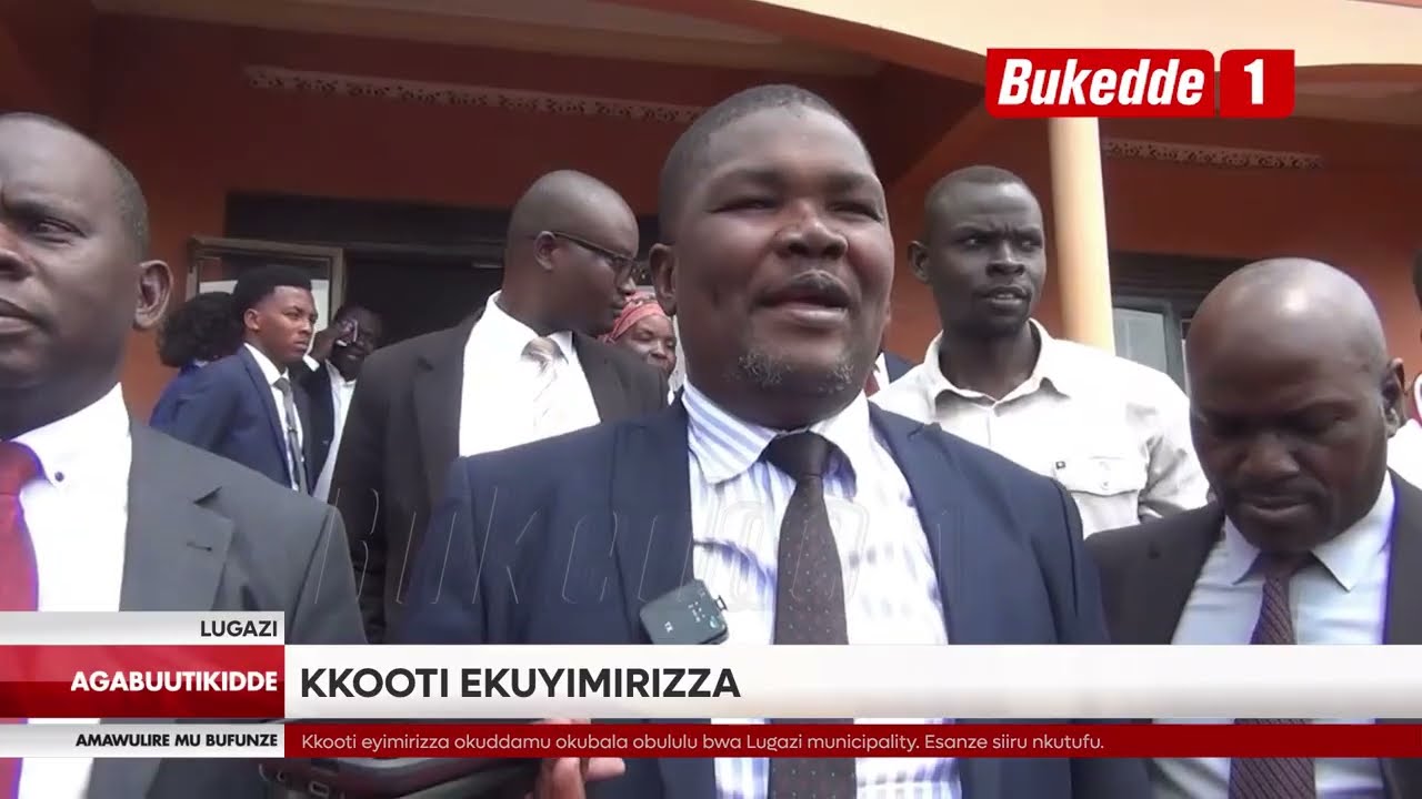 Agabuutikidde:Okuddamu okubala oululu bwa Lugazi.Omulamuzi akayimirizza lwa Ssiiru ezimu obutabaako