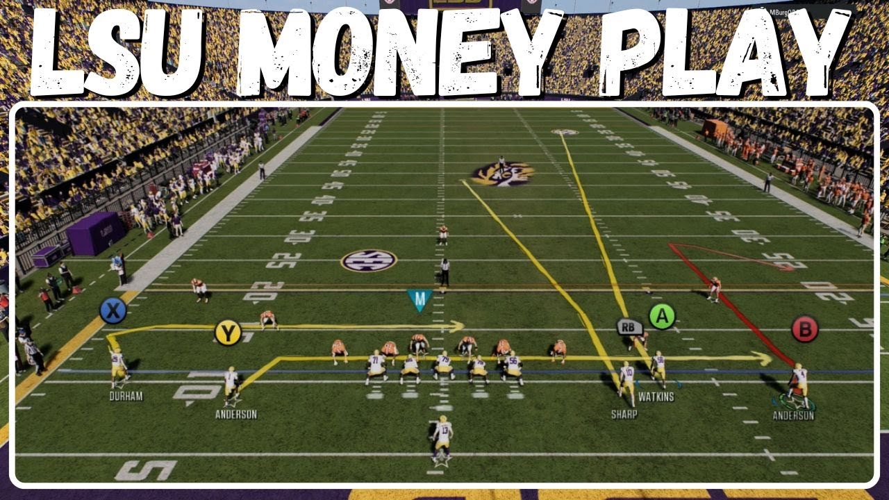 NCAA 26 LSU Лучшая денежная игра в студенческом футболе 26