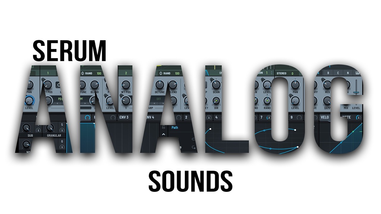 Shocking Analog Sounds For Serum | Techno | Melodic House | Trance | Deep
