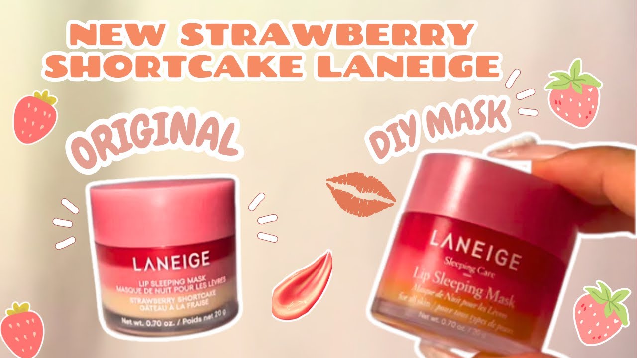NEW Laneige Shortcake Lip Mask?! 👀🍓🍰