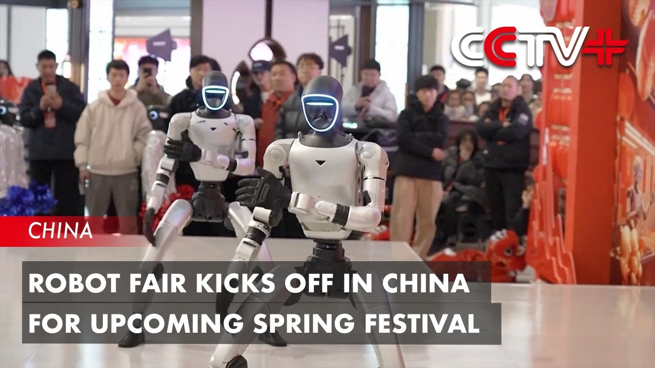 Robot Fair Kicks off in East China City for Upcoming Spring Festival