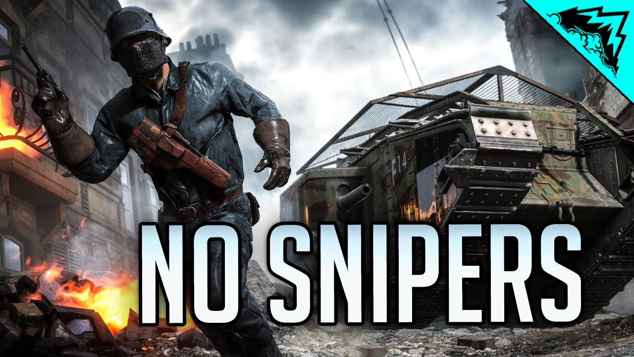 DICE BANNED SNIPERS - Battlefield 1 Custom Game Multiplayer Gameplay LIVE