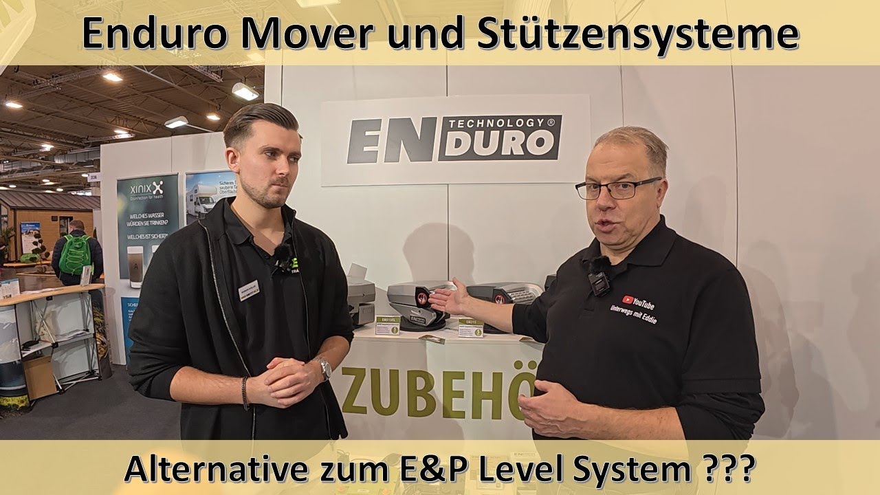 ENDURO Mover FL und Stützensystem FL - Wohnwagen automatisch ausrichten ohne viel Aufwand