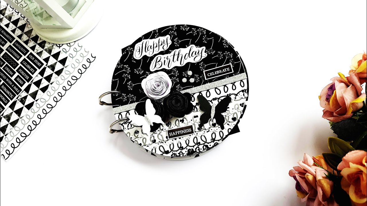 Beautiful Handmade Scrapbook for Birthday | Special scrapbook ideas | Tutorial