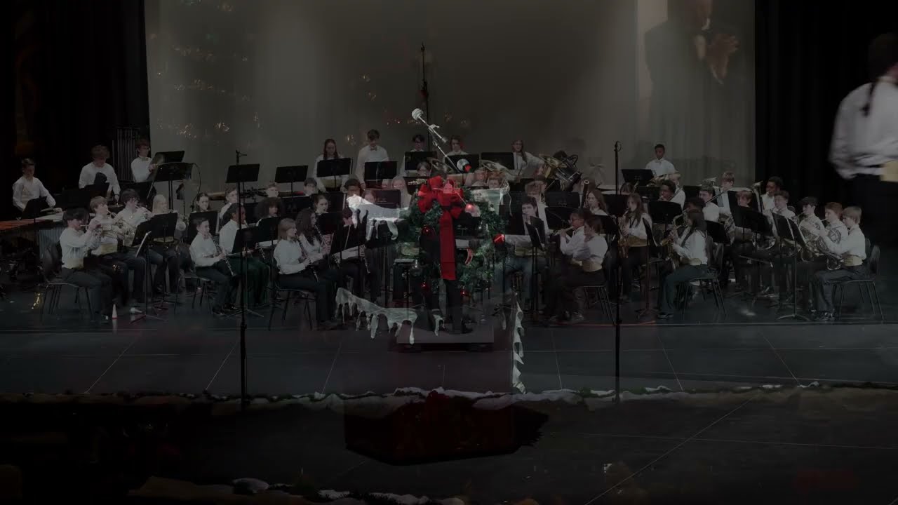 Monrovia Middle School Advanced Band Holiday Concert - December 12, 2025