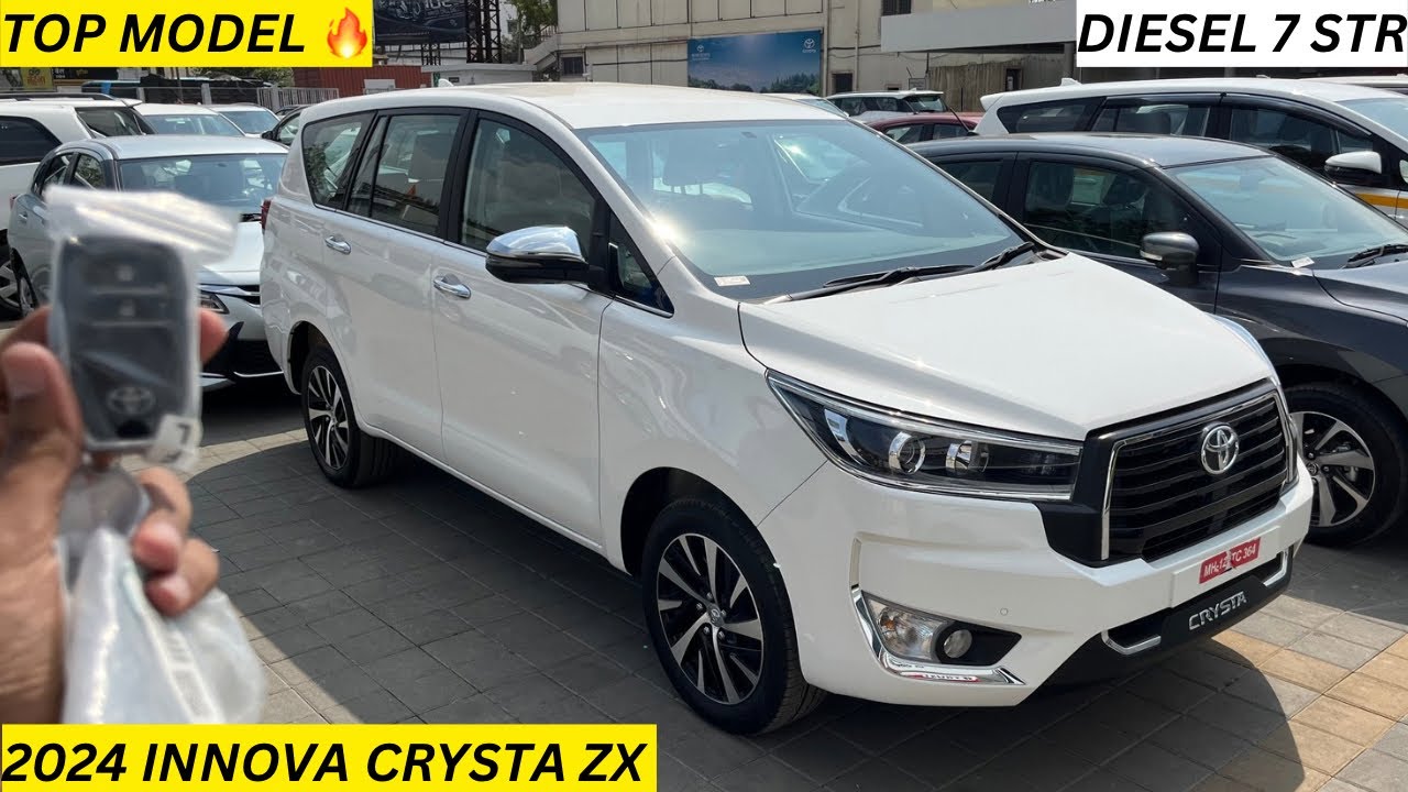 2024 Innova Crysta ZX 7 Str Review | Updated 2024 Toyota Innova Crysta ZX | Toyota Innova Crysta ZX