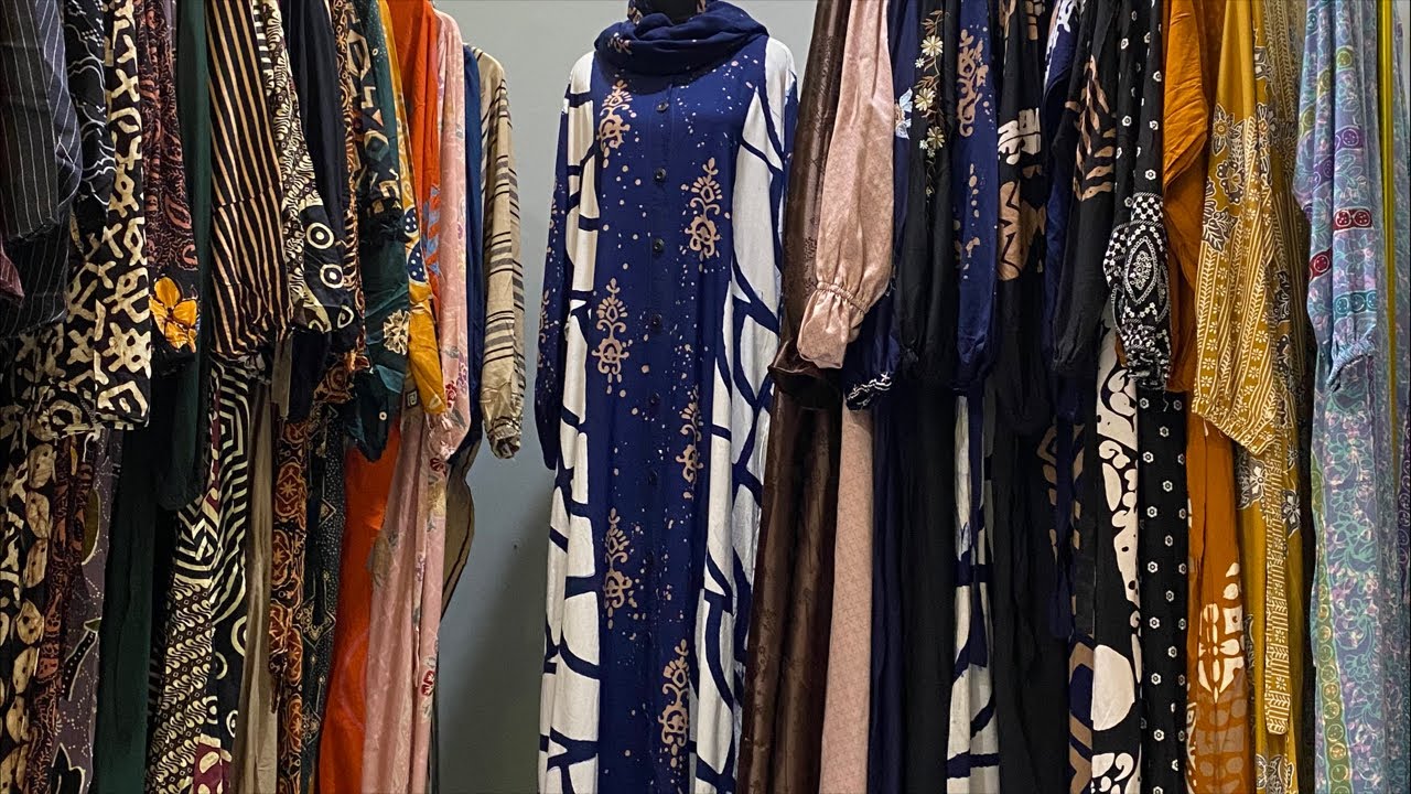 LELANG MURAH GAMIS MOTIF BARU KUALITAS TERBAIK💃🏻