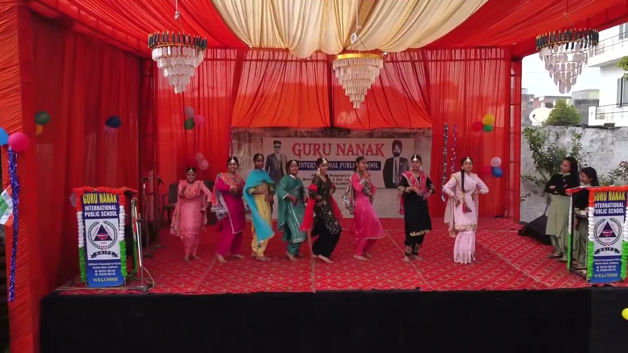 Koka gaani Song girls #performance  at Guru Nanak international public school Annual Function 2026
