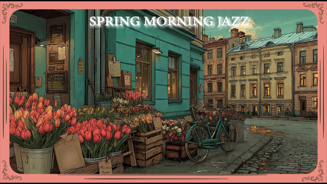 Cozy Spring Morning Jazz (No Vocals) | Relaxing Oldies Instrumental for Study, Work & Reading