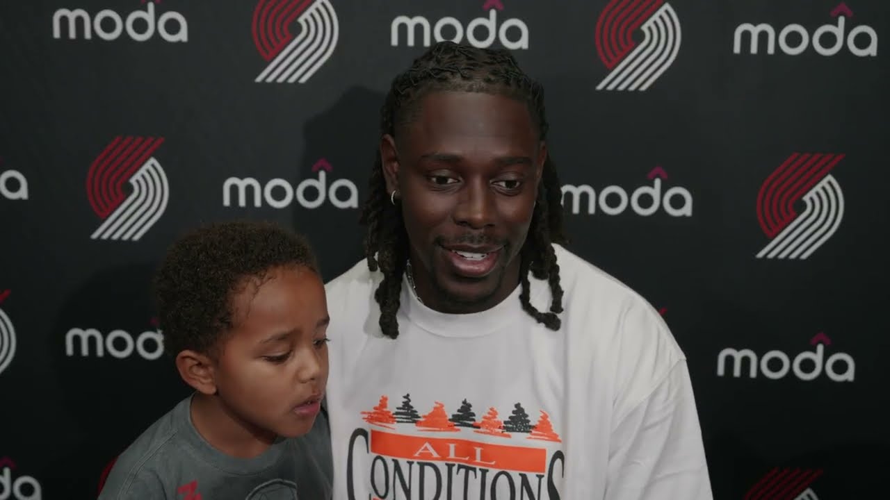 Jrue Holiday Introductory Media Availability | Portland Trail Blazers