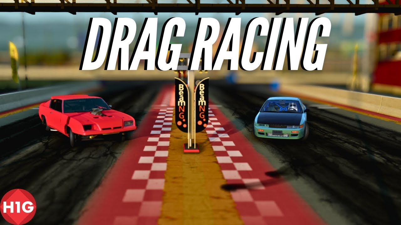 I tried DRAG RACING in BEAMNG