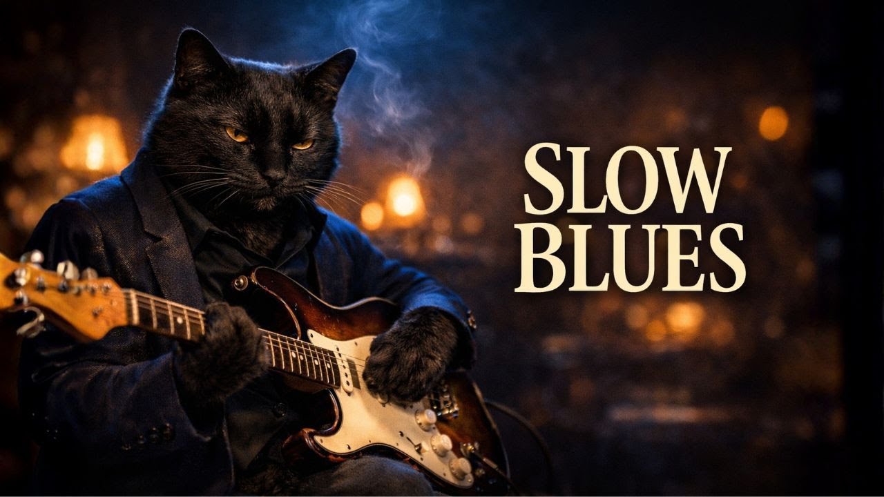 Midnight Cats Blues – Медленный блюз для поздней ночи