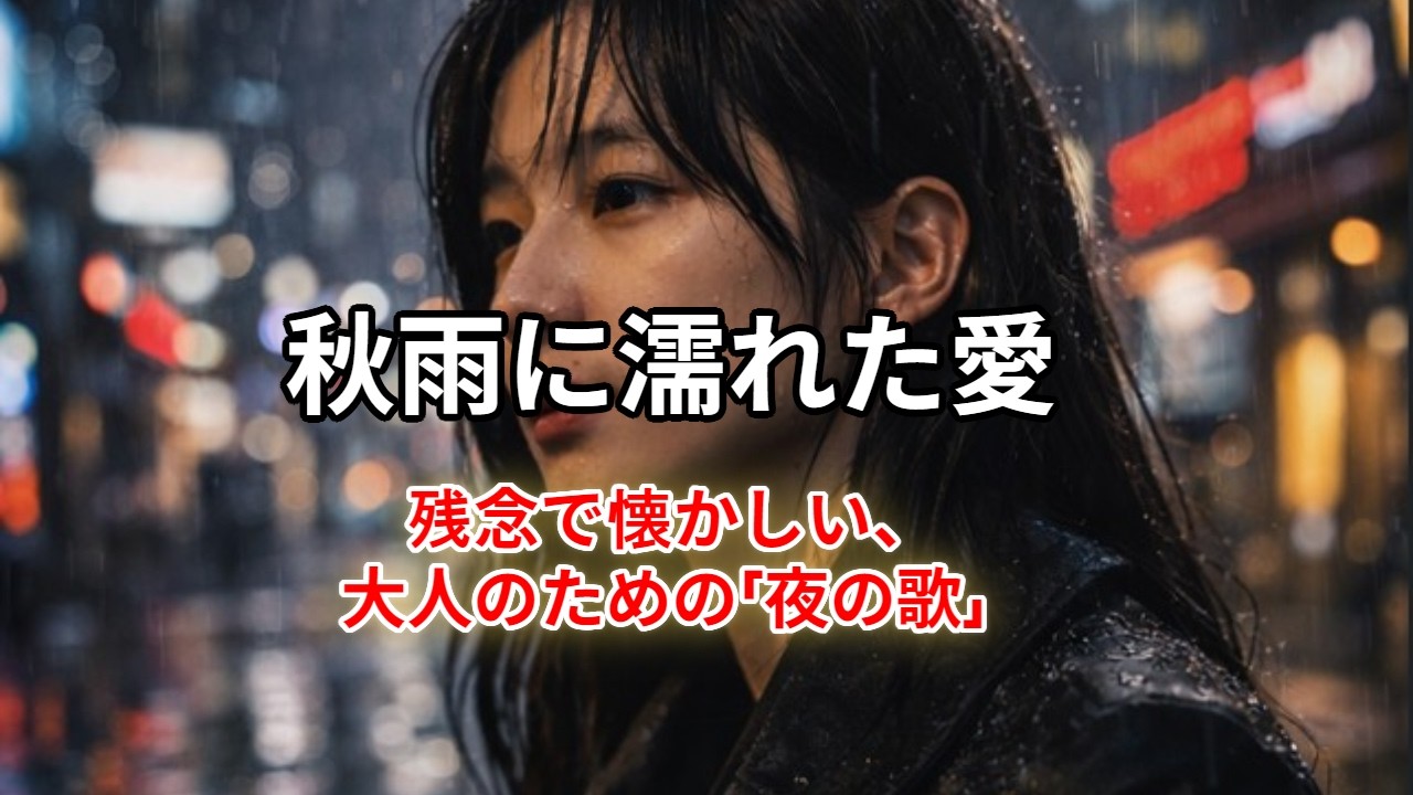 【泣けるJ-POP】秋雨に濡れた恋 / 50代・60代に贈る、心震える感動のバラード