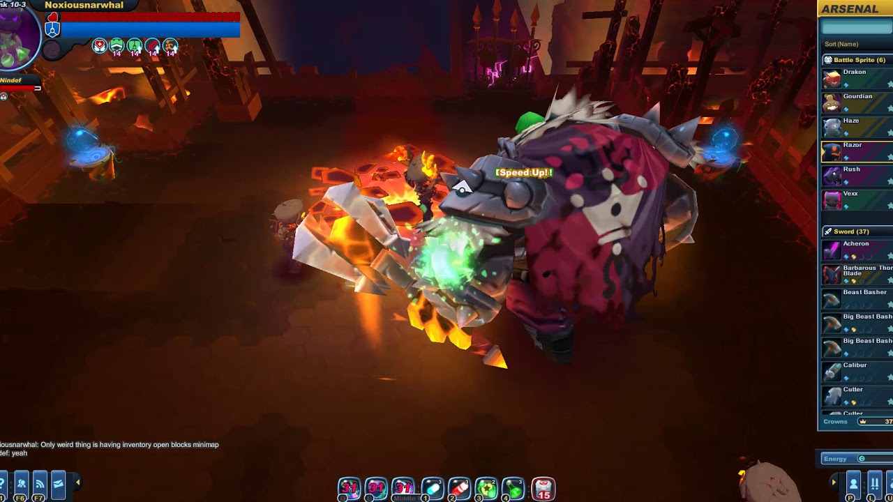 [Spiral Knights] Chaining Sprite Abilities!