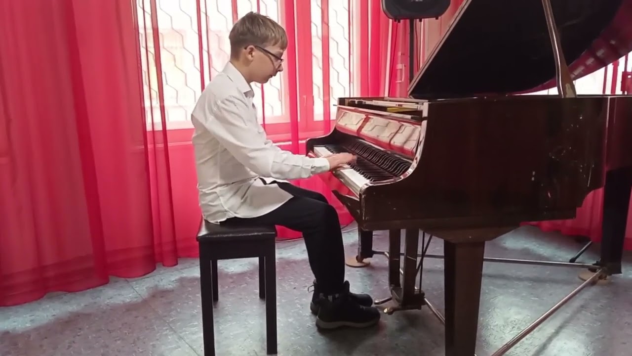 Артем Кривенко - Йоганн Себастьян Бах "Трьохголосна фуга до мажор"