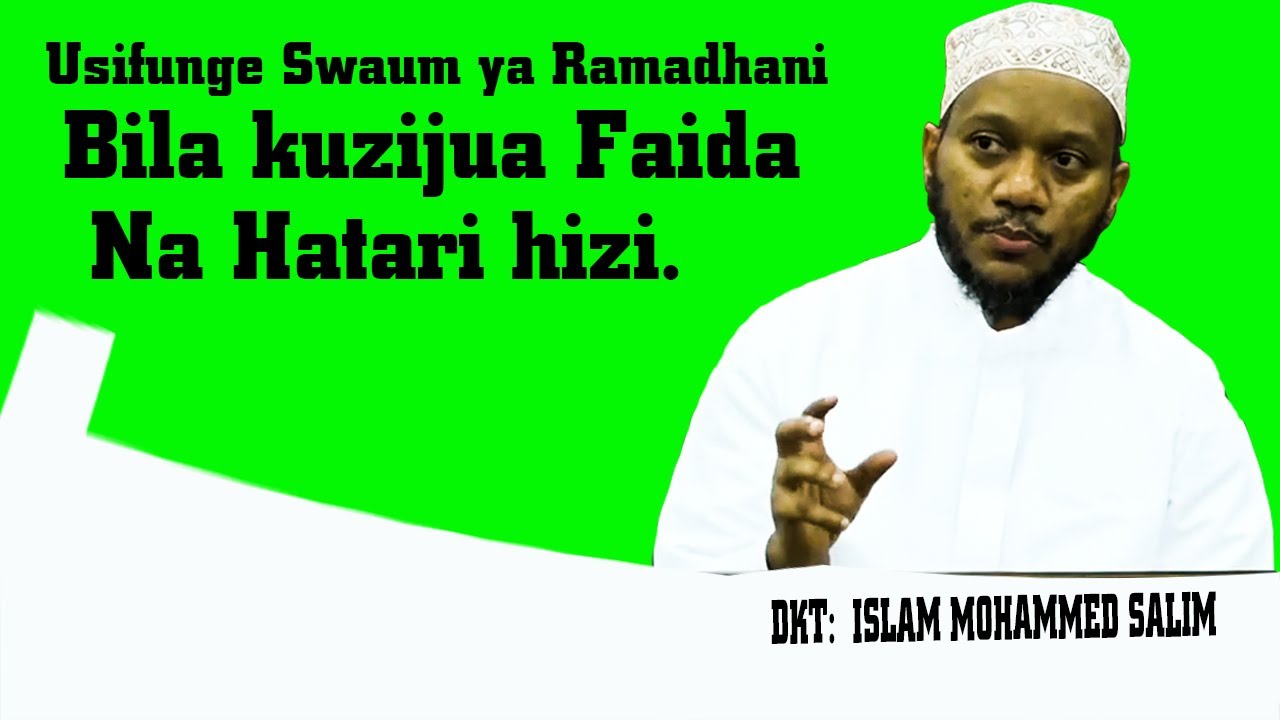 Zijue Faida/Fadhila kubwa za Kuunganisha Kizazi Koo na Hatari za Kukikata. Dkt: Islam Muhammad Salim
