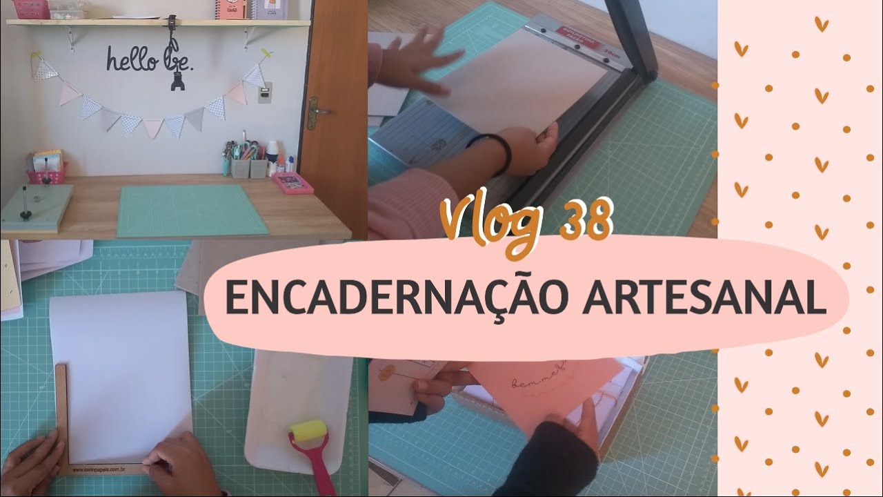 Studio Vlog #38 ✨Rotina de trabalho papelaria artesanal