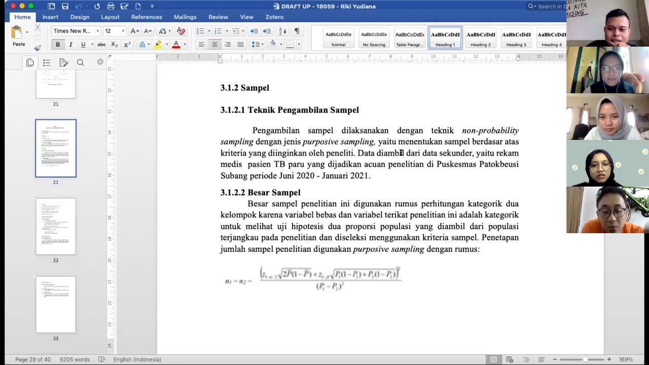 hati-hati jangan salah: P1 dan P2 dalam rumus sampel minimal  untuk beda dua proporsi (chi square)