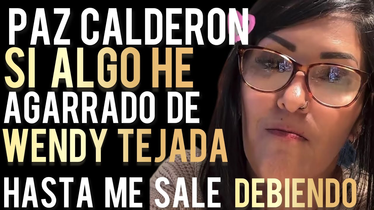 #pazcalderon  si algo he agarrado de #wendytejada  hasta me sale debiendo en todo lo q inverti 