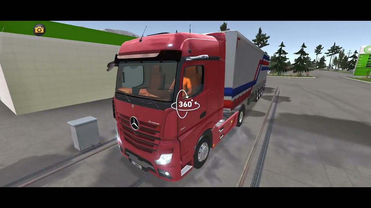 Truck simulator ultimate  bölüm 1_ Actros mersedes ile manisadan balıkesire🚧🚦🚛