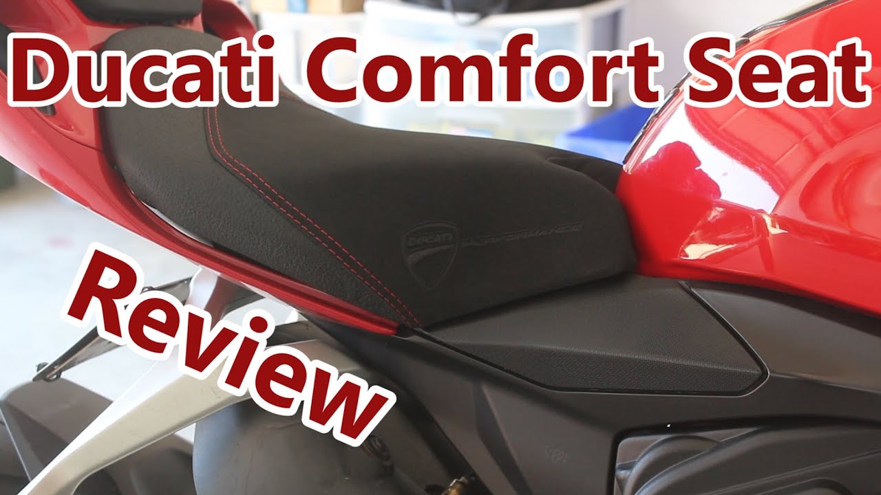 Обзор сиденья Ducati Comfort!
