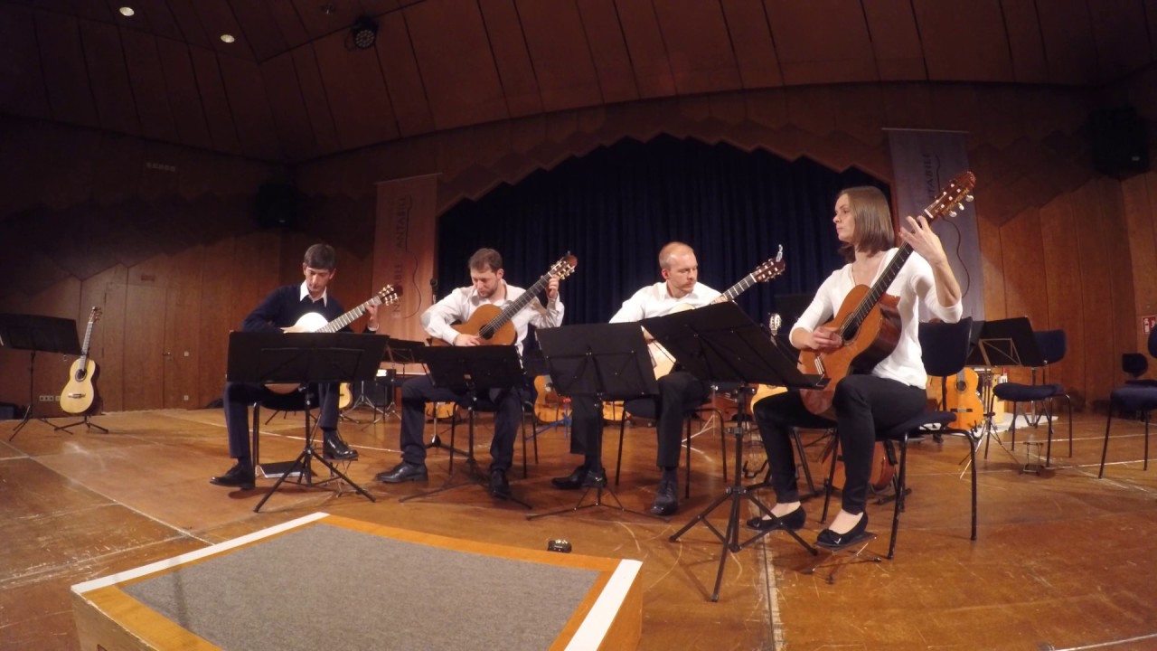 Olivier Bensa - Trois Mouvements Dynamiques I (Ensemble Gitarrenliebe)