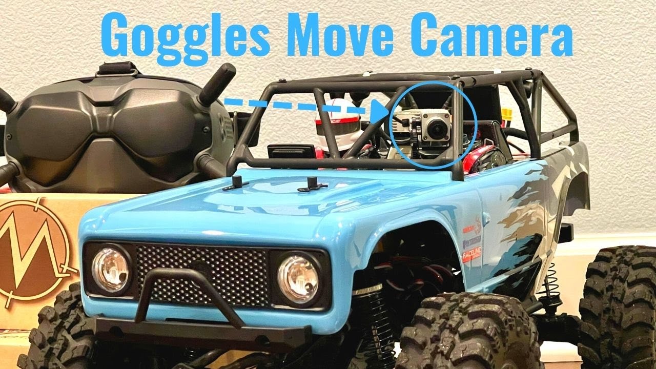 Immersive FPV RC Car Racing with Head Tracking DJI FPV🥽👀🕹🚙