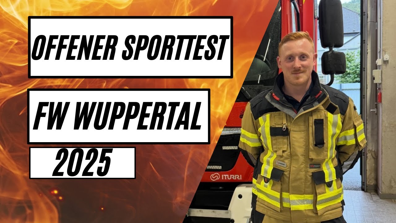 Feuerwehr Wuppertal | OFFENER SPORTTEST 2025