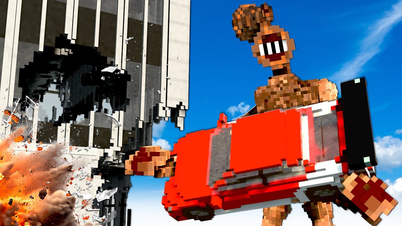 SIREN HEAD DESTROYS CITY! (Teardown)