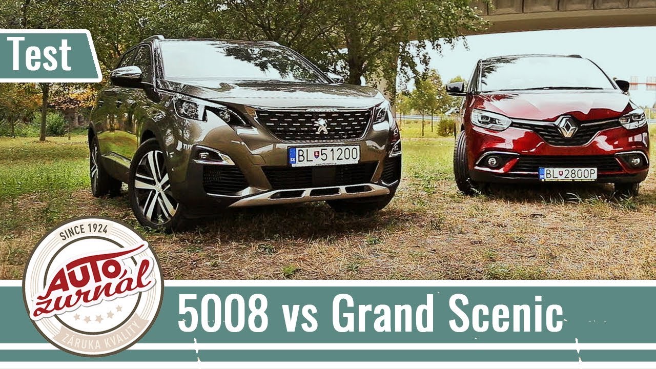Peugeot 5008 vs Renault Grand Scenic: Jeden je väčší, druhý komfortnejší