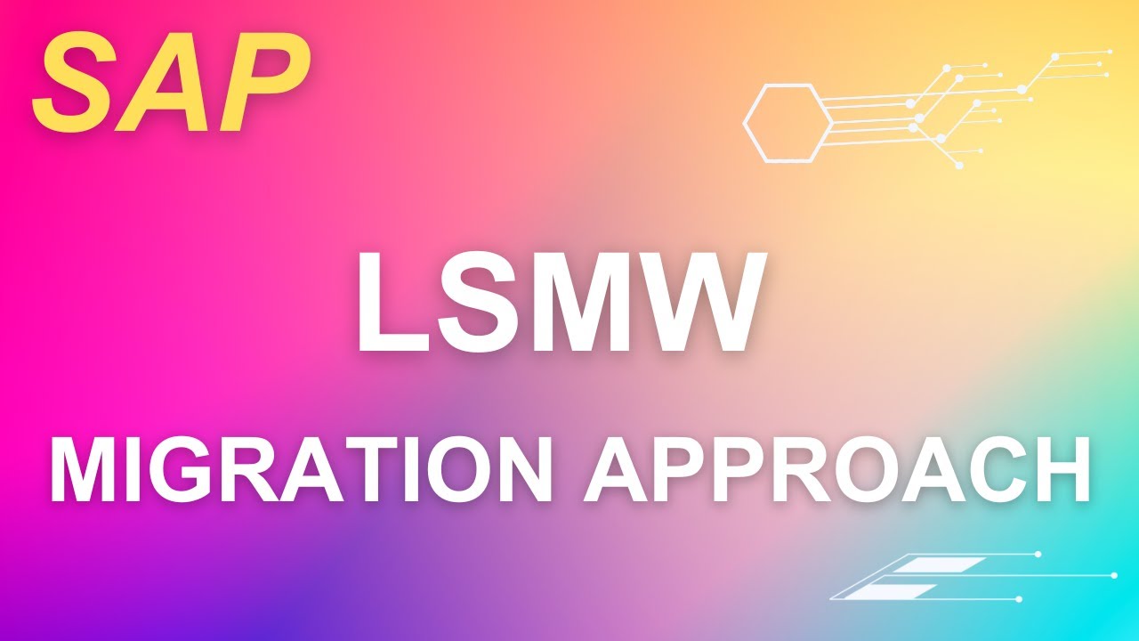 Миграция данных SAP | Подход LSMW | #sapwithik
