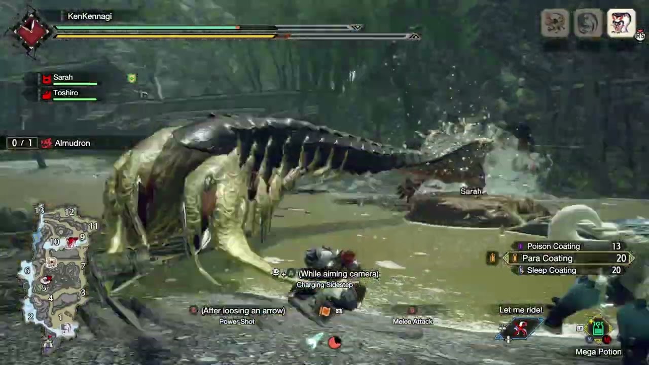 Monster Hunter Rise - Almudron - Bow