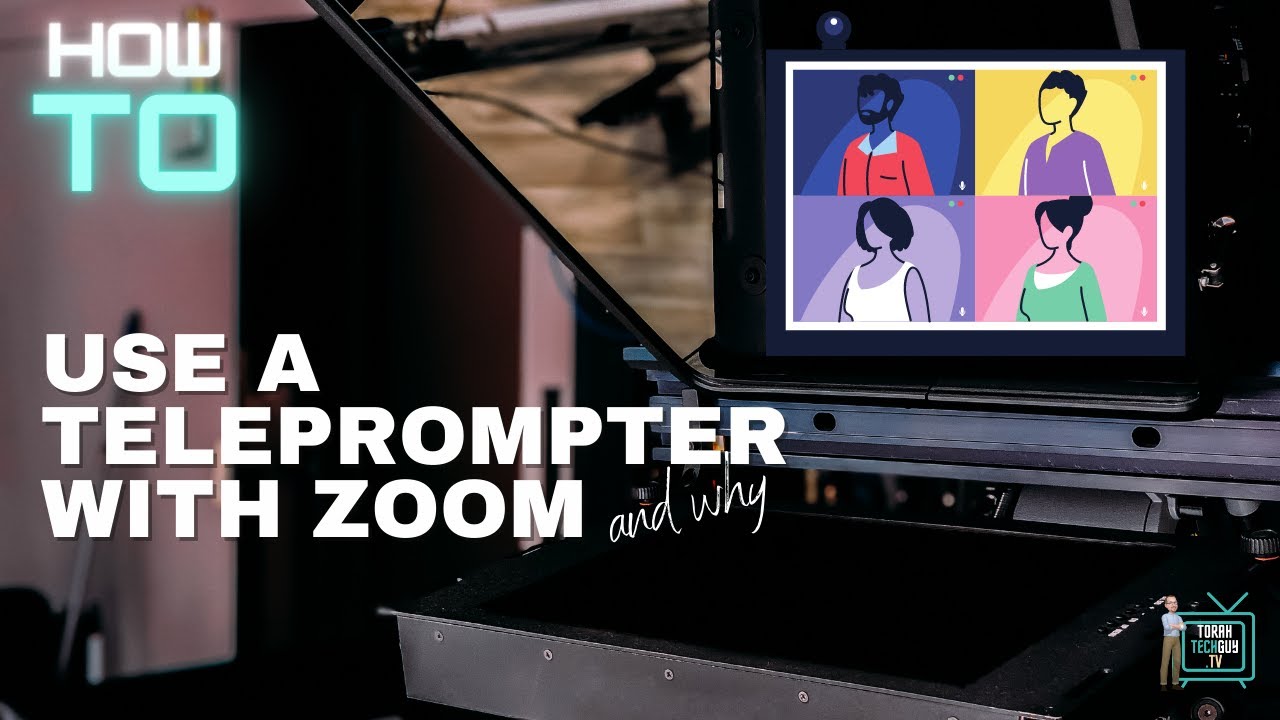 How to Use a Teleprompter with Zoom (and why)