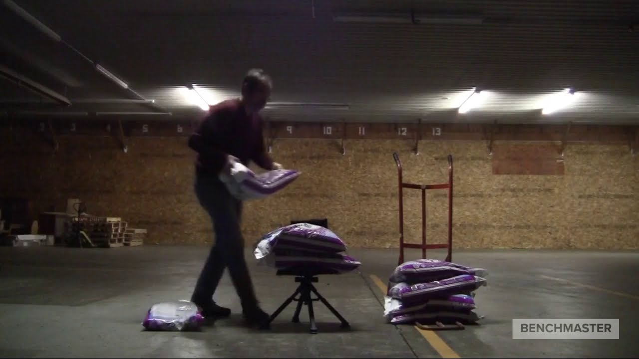 Benchmaster Ground Blind Chair Weight Test